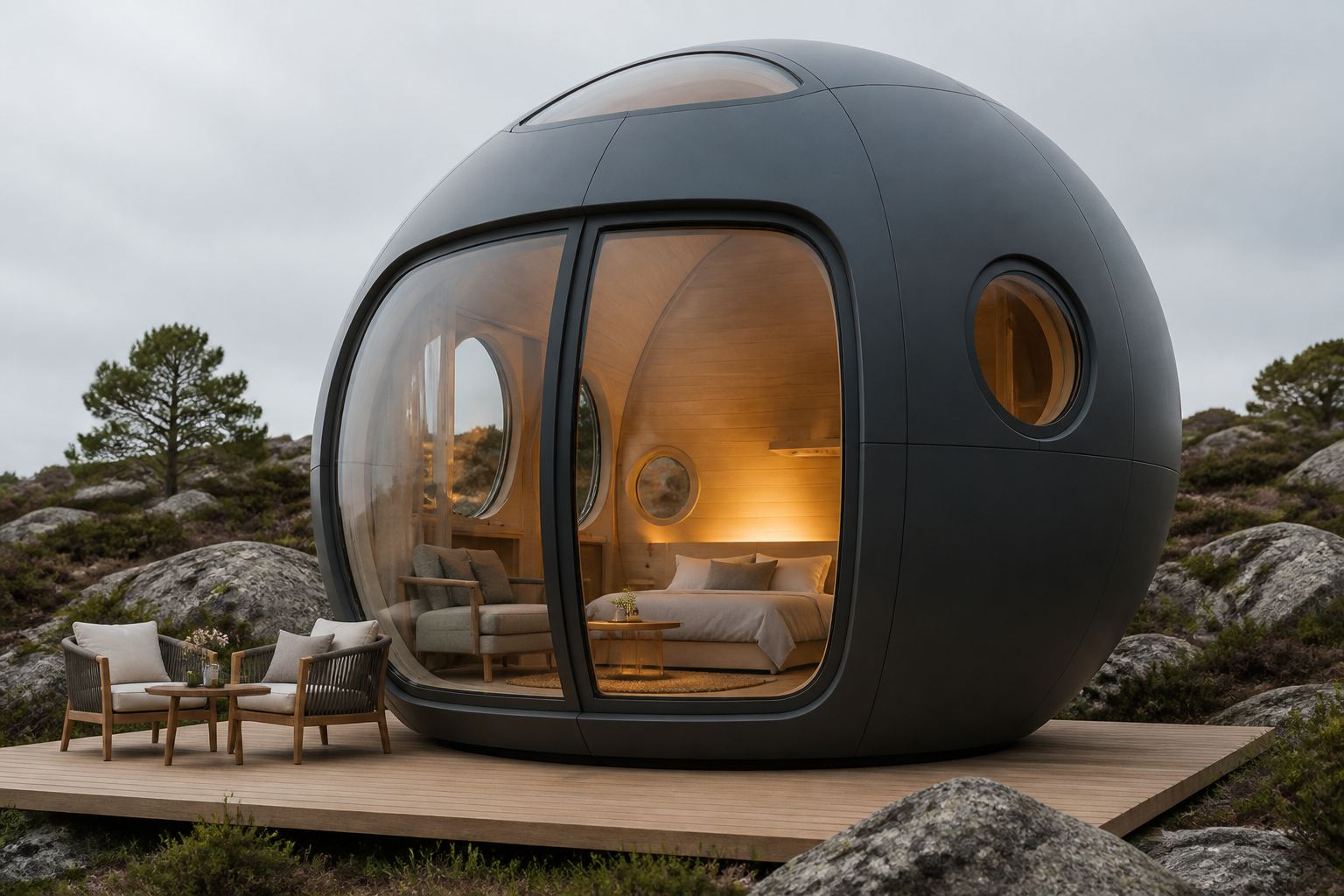 AURA 5 — компактный сферический модуль
